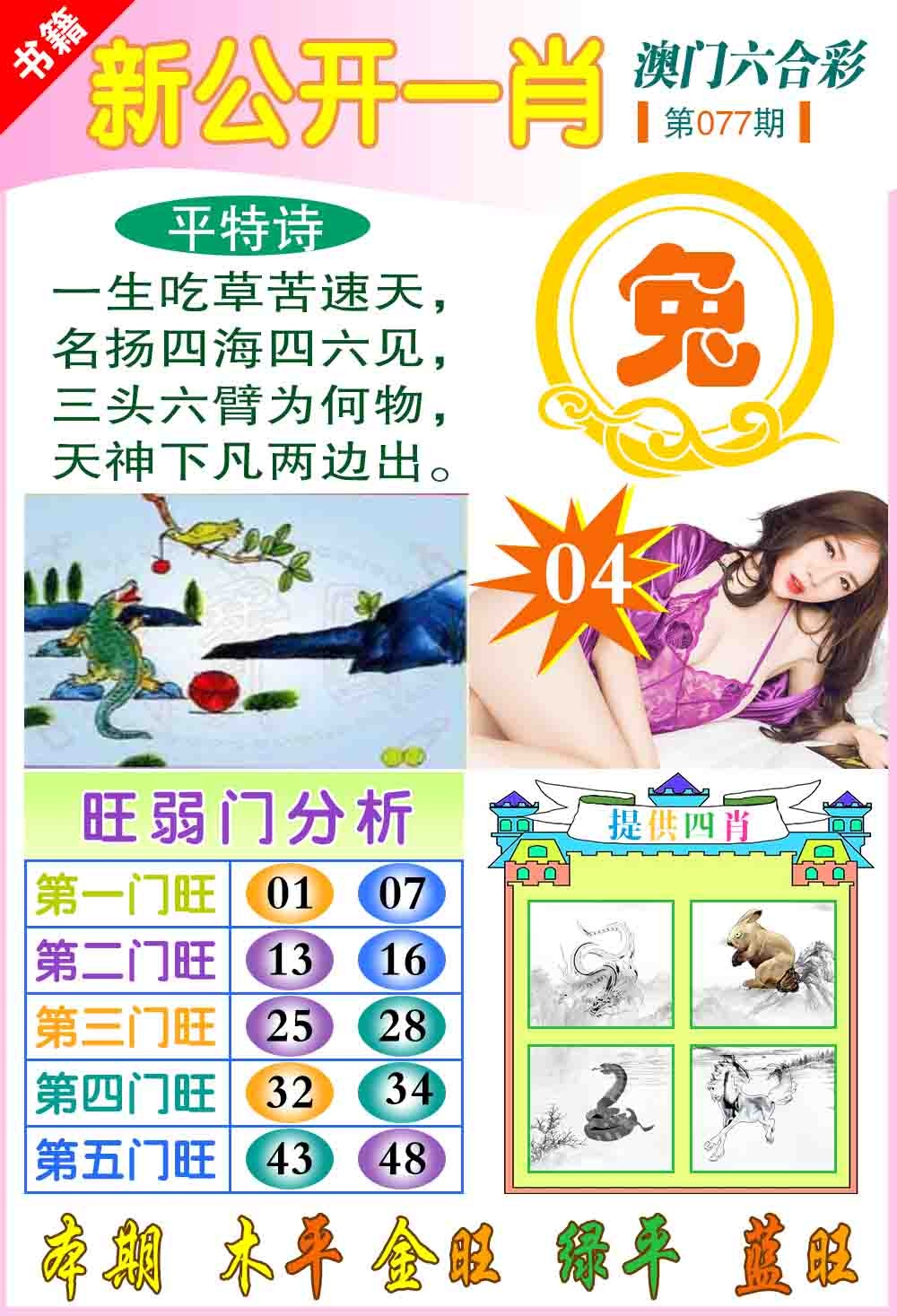 077期新公开一肖[图]